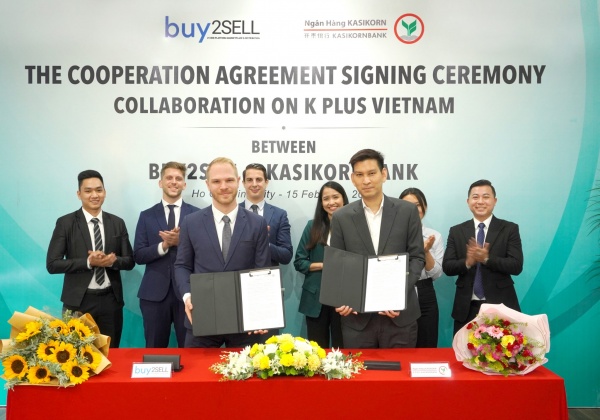 Buy2Sell Vietnam partners with KASIKORNBANK (“KBank”) – one of the largest banks in Thailand